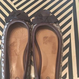 Coach ballet flats
